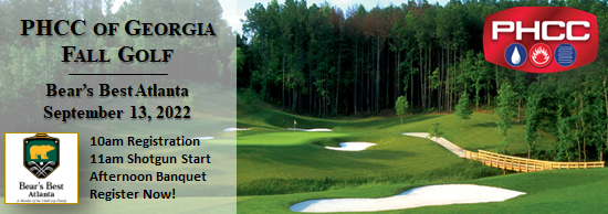 PHCC GA Fall 2022 Memorial Golf Tournament